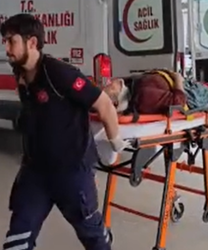 İnegöl'de kiraz toplarken ağaçtan düştü!