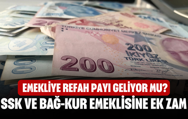 Emekliye refah payı geliyor mu?