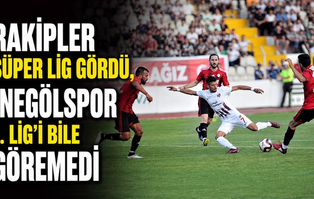 Rakipler Süper Lig Gördü, İnegölspor 1. Lig’i Bile Göremedi