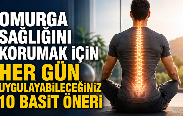 Omurga Sağlığını Korumak İçin Her Gün Uygulayabileceğiniz 10 Basit Öneri