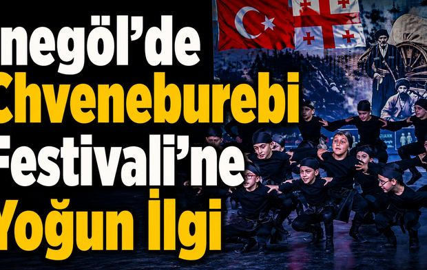 İnegöl’de Chveneburebi Festivali’ne Yoğun İlgi