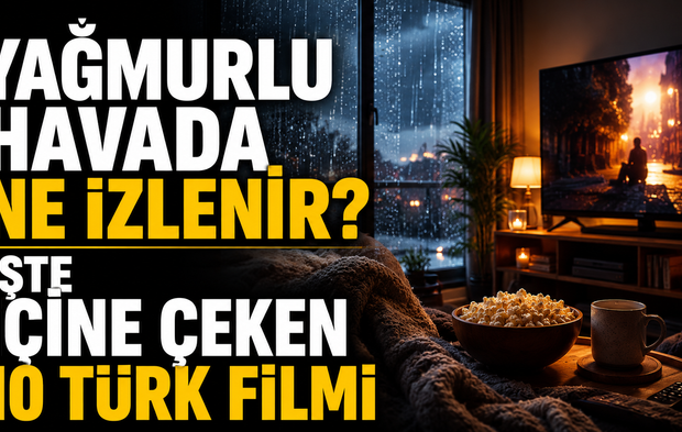 Yağmurlu havada ne izlenir? İşte içine çeken 10 Türk filmi...