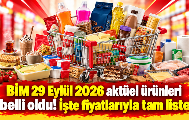 BİM 29 Eyl&uuml;l 2026 akt&uuml;el &uuml;r&uuml;nleri belli oldu! İşte fiyatlarıyla tam liste
