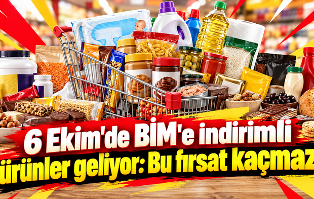 6 Ekim'de Bim'e indirimli ürünler geliyor: Bu fırsat kaçmaz!