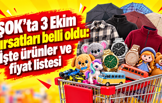 ŞOK’ta 3 Ekim fırsatları belli oldu: İşte ürünler ve fiyat listesi