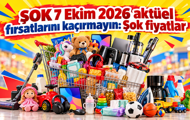 ŞOK 7 Ekim 2026 aktüel fırsatlarını kaçırmayın: Şok fiyatlar