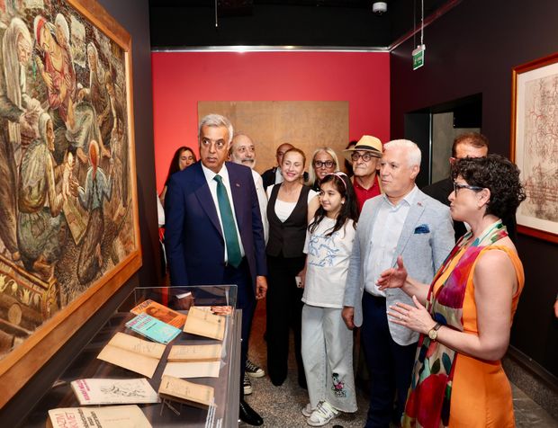 Usta ressam İbrahim Balaban’ın eserleri Bursalılarla buluştu