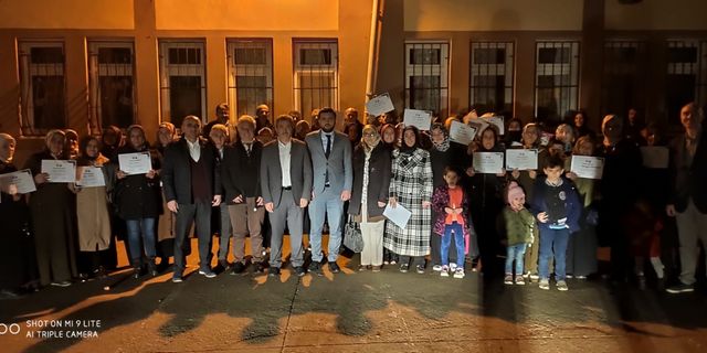 Aile için çabalıyorlar