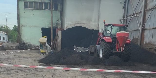 Kömür yığını altında kalan işçi öldü