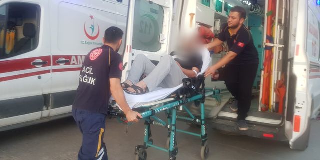 İnegöl'de ilaç içen adam hastanelik oldu