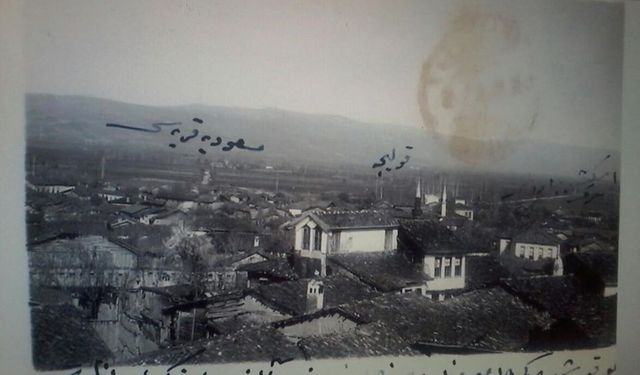 Yokuş Üzerinden Eski İnegöl Manzarası | Maziden Bir Kare