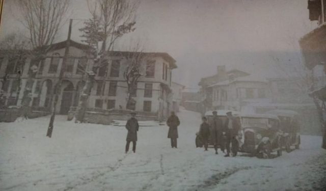 MAZİDEN BİR KARE: İNEGÖL'DE KIŞ
