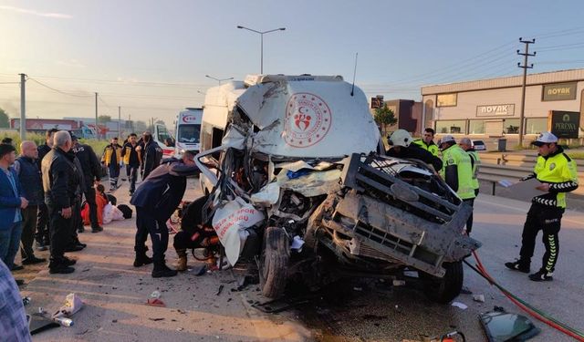 İnegöl'deki feci kazada namaz detayı