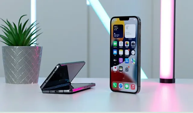 Apple'ın, 2 farklı katlanabilir telefon üzerinde mi çalışıyor?