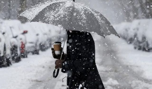 Meteoroloji'den o bölgelere  kuvvetli kar uyarısı