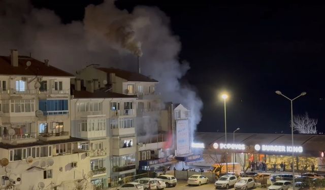 Mudanya'da balıkçı restoranında yangın paniği
