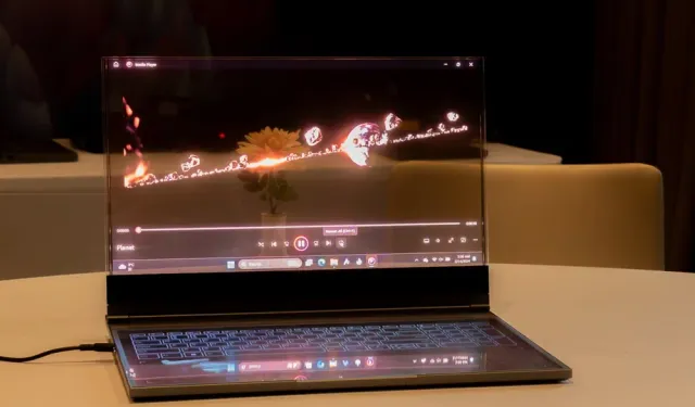 Lenovo ThinkBook Şeffaf Ekranlı Laptop: İçi Dışı Bir Konsept