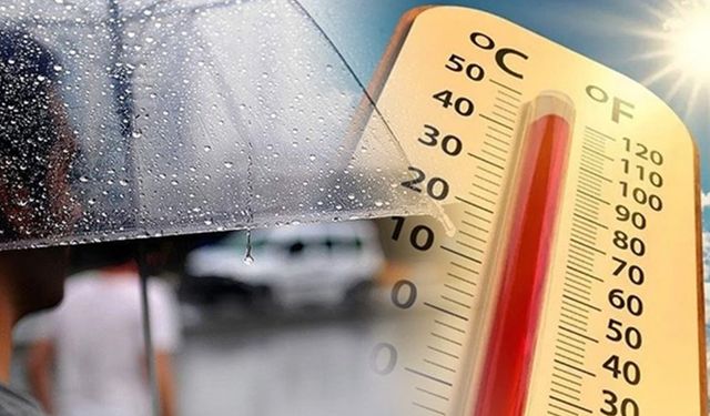 Bursa için sıcaklık ve sağanak yağış tahmini değişti