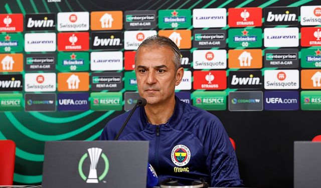 Fenerbahçe Teknik Direktörü İsmail Kartal'dan açıklama
