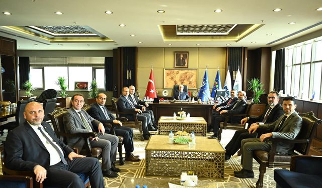 AK Partili Belediye Başkanlarından Başkan Bozbey'e Ziyaret