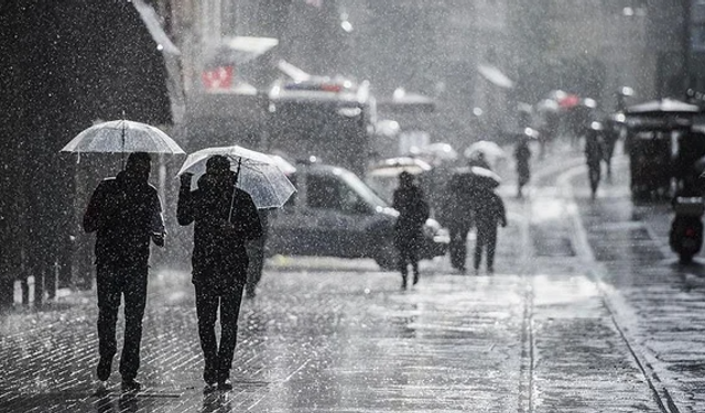 Aman Dikkat: Meteoroloji O Bölgeleri Tek Tek Uyardı... Kuvvetli Yağış Geliyor