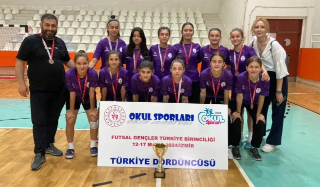 İnegöl Spor Lisesi, Kızlar Futsal Final Müsabakalarında Türkiye Dördüncüsü Oldu
