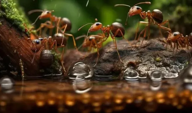 Yağmur yağınca karıncalar ne yapıyor? Karıncaların Yağmura Karşı Mükemmel Savunma Mekanizması