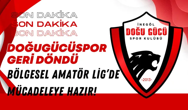 Doğugücüspor Geri Döndü: Bölgesel Amatör Lig’de Mücadeleye Hazır!