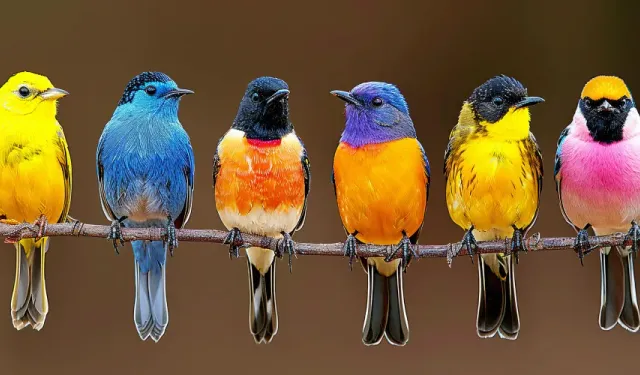 Kuşlar Dünyasında Erkek Kuşlar Neden Daha Güzel ve Renkli?