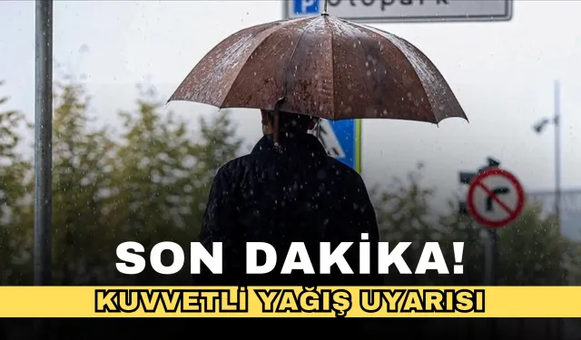 Doğu Karadeniz için kuvvetli yağış uyarısı