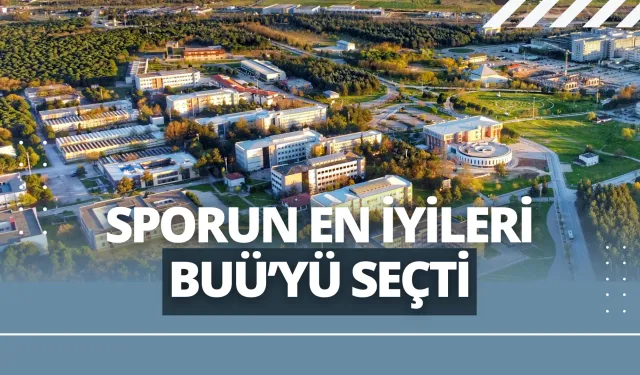 Sporun en iyileri BUÜ’yü seçti