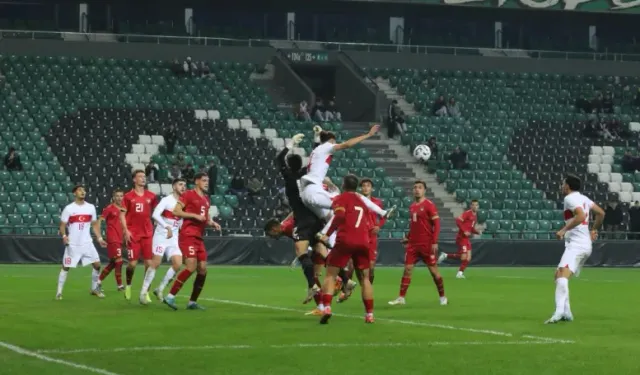 Hazırlık Maçı: Türkiye U21: 1 - Sırbistan U21: 2