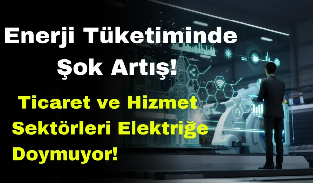 Enerji Tüketiminde Şok Artış! Ticaret ve Hizmet Sektörleri Elektriğe Doymuyor!