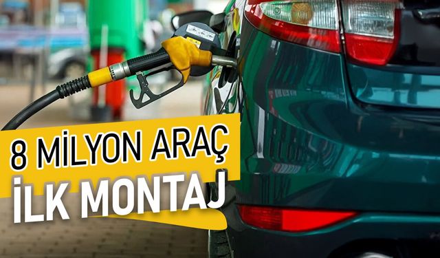 8 Milyon Araca Uygulanacak Projenin İlk Montajı Tamamlandı