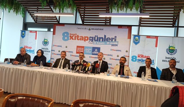 İnegöl Kitap Günleri 23 Kasım'da Başlıyor