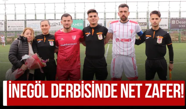 İnegöl Derbisinde Net Zafer!