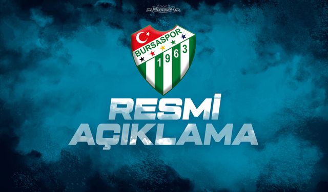 Bursaspor’un Yeni Sponsoru Belli Oldu!