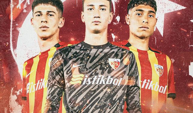 Milli Takıma Kayserispor'dan 3 Genç Yıldız Davet Edildi