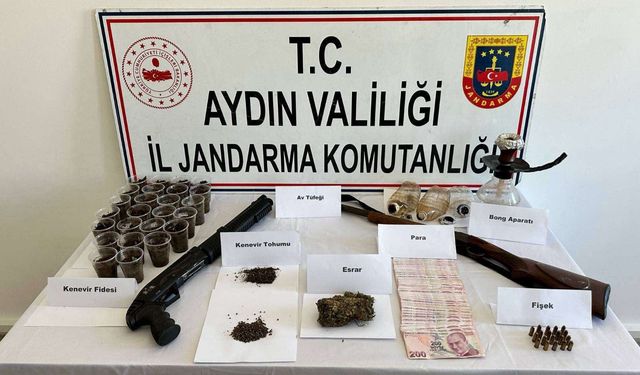 Aydın’da Jandarmadan Uyuşturucuya Geçit Yok!