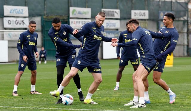 Fenerbahçe, Gaziantep FK Maçı Hazırlıklarını Sürdürdü