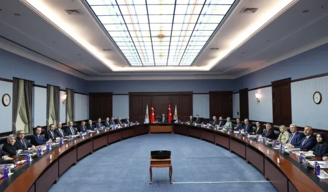 AK Parti MYK, Cumhurbaşkanı Erdoğan başkanlığında toplandı