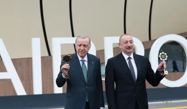 Erdoğan ve Aliyev Laçın Uluslararası Havalimanı’nı Açtı