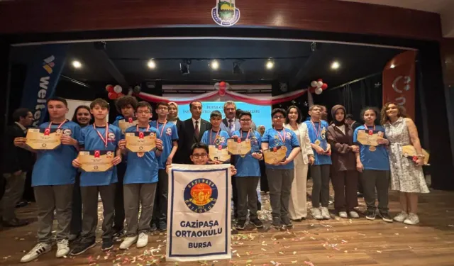 Gazipaşa Ortaokulu, İNEMAT 2024-2025 Ödül Törenine Damga Vurdu