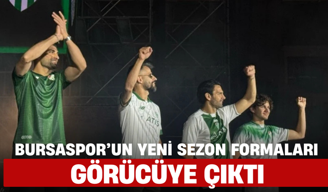 Bursaspor’un 2025-2026 Sezon Formaları Görücüye Çıktı