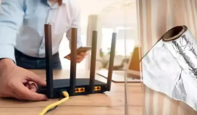 Evde İnternet Çekmiyorsa Çözüm Alüminyum Folyo mu? Sosyal Medyada Başlayan Yöntem Rekor Kırdı Ama Uzmanlar Uyardı!