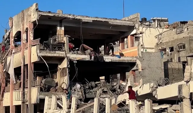 İsrail, Gazze’de Filistinlilerin Sığındığı Okulu Vurdu: 20 Kişi Hayatını Kaybetti