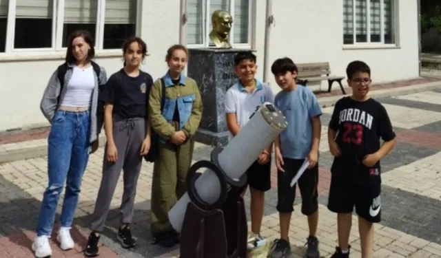 Saime Sultan’da Uzay Heyecanı: Öğrenciler ISS Geçişini Gözlemlemeye Çalıştı