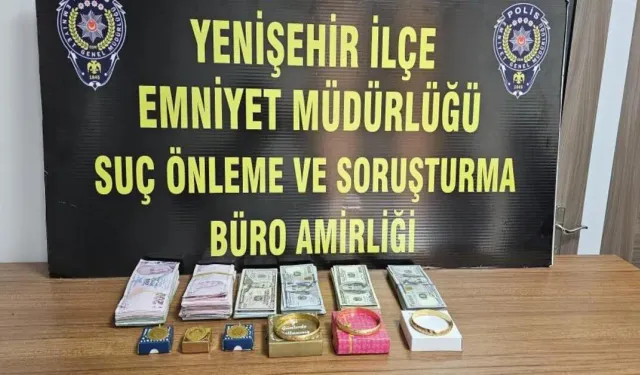 Yenişehir'de Kocasından Altınları Saklamak İçin Hırsızlık Süsü Verdi