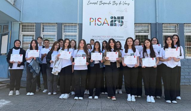 İnegöl Halil İnalcık Lisesi, PISA 2025’te Türkiye’yi Gururla Temsil Etti