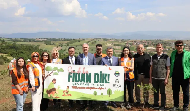 İnegöl’de Çevre Haftasında 150 Fidan Toprakla Buluşturuldu